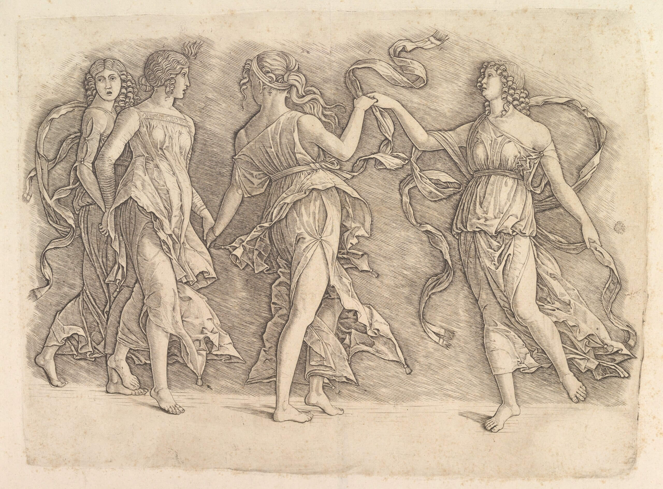 Four Dancing Muses